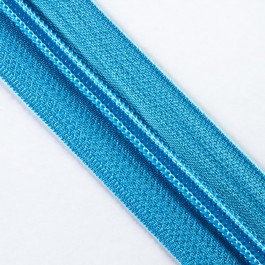 ZÍPER Nº O6 AZUL TURQUESA