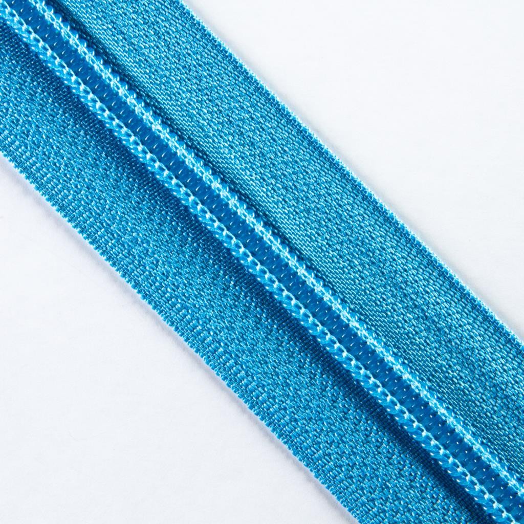 ZÍPER Nº O6 AZUL TURQUESA