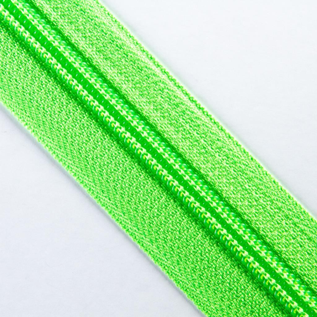 ZÍPER Nº O6 VERDE FLÚOR