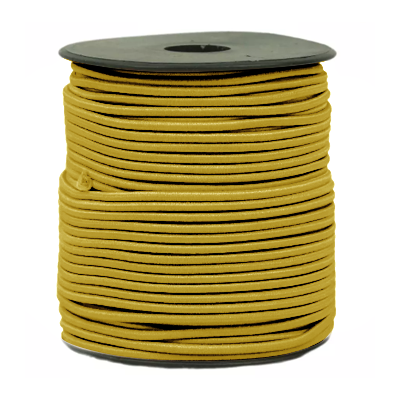 ELASTICO 2MM MOSTARDA 110 - ROLO COM 50 METROS
