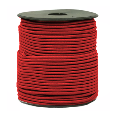 ELASTICO 2MM VERMELHO 145 - ROLO COM 50 METROS