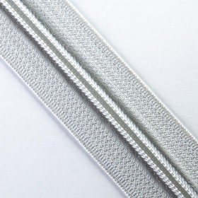 ZÍPER Nº O6 CINZA CLARO