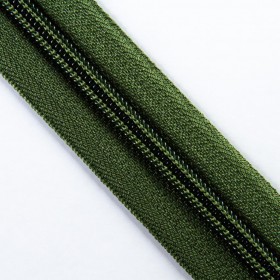ZÍPER Nº O6 VERDE MILITAR
