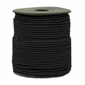 ELASTICO 2MM PRETO 310 - ROLO COM 50 METROS