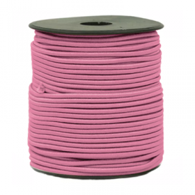 ELASTICO 2MM ROSA CHICLETE 133 - ROLO COM 50 METROS