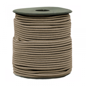 ELASTICO 2MM BEGE ESC.267 - ROLO COM 50 METROS