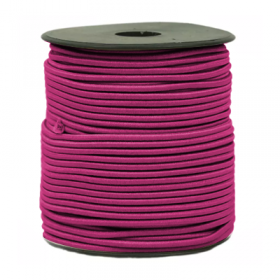 ELASTICO 2MM PINK 312 - ROLOS COM 50 METROS
